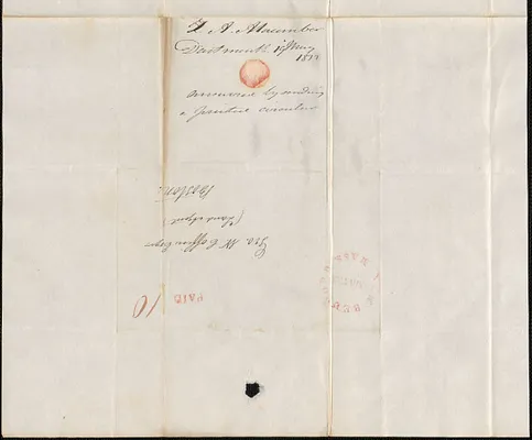 Zebedee A. Macomber to George Coffin, 19 May 1833