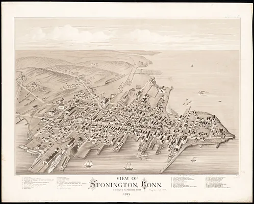 View of Stonington, Conn