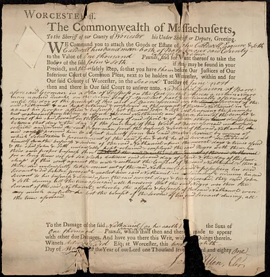 Writ of Attachment