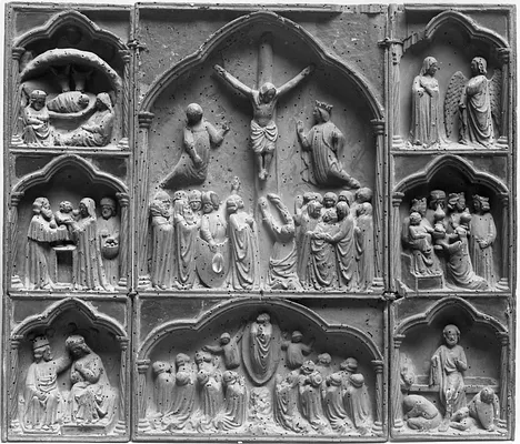 Crucifixion with Scenes from the Life of Christ and the Virgin
