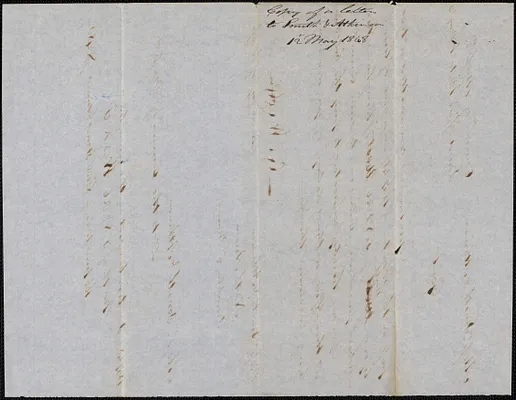 Copy fo a letter from George Coffin to Smith and Atkinson, 12 May 1848