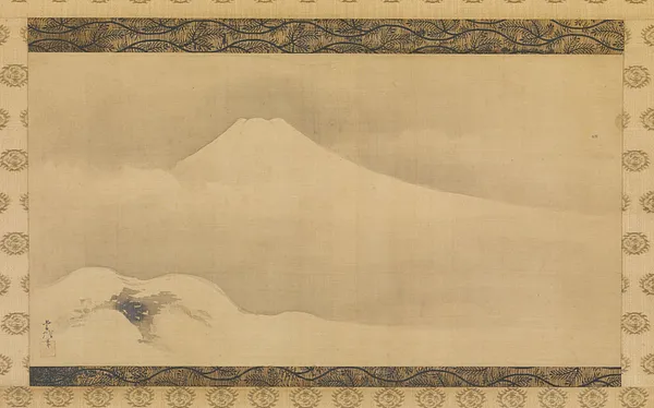 Mount Fuji in the Winter