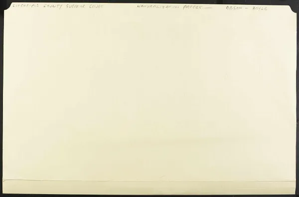 Abson - Gorman, 1803-1902