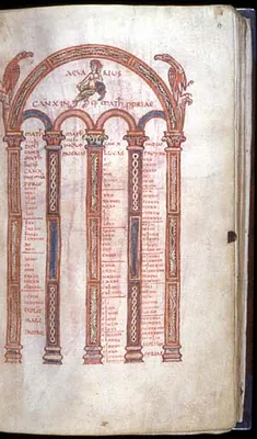 Leaf from Gospels