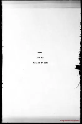 Volume 714, March 25 – March 27, 1944