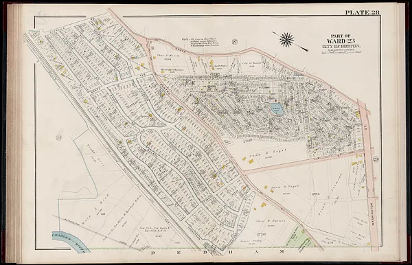 Atlas of the city of Boston, West Roxbury : from actual surveys and official plans