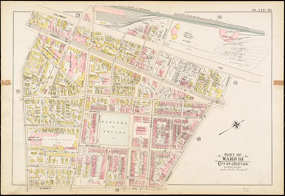 Atlas of the city of Boston, Boston proper and Roxbury