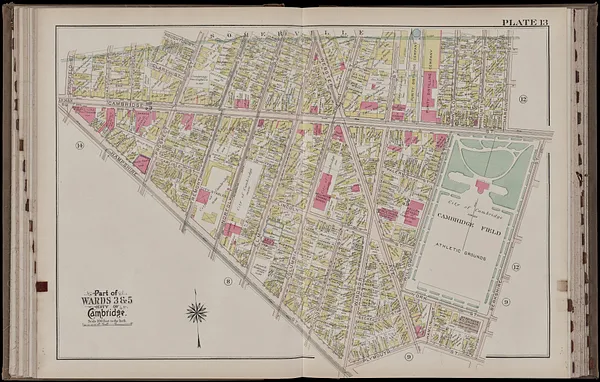 Atlas of the city of Cambridge, Massachusetts