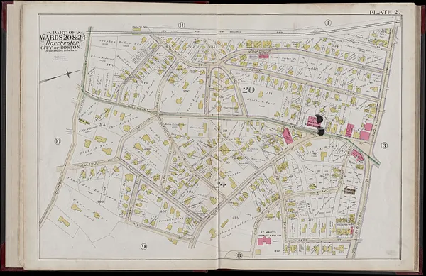Atlas of the city of Boston, volume five, Dorchester Mass.