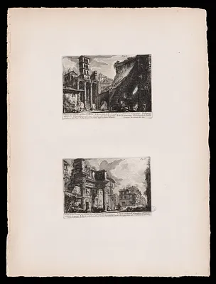 Veduta degli avanzi del Foro di Nerva