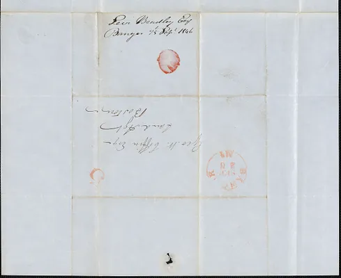 Levi Bradley to George Coffin, 25 September 1846