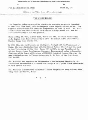 Marshall, Anthony D. [Biography]