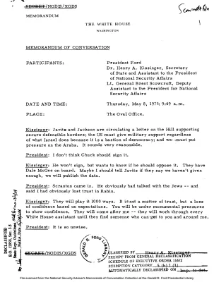 May 8, 1975 - Ford, Kissinger