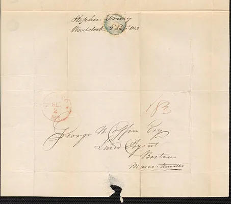Stephen Tracy to George Coffin, 2 September 1840