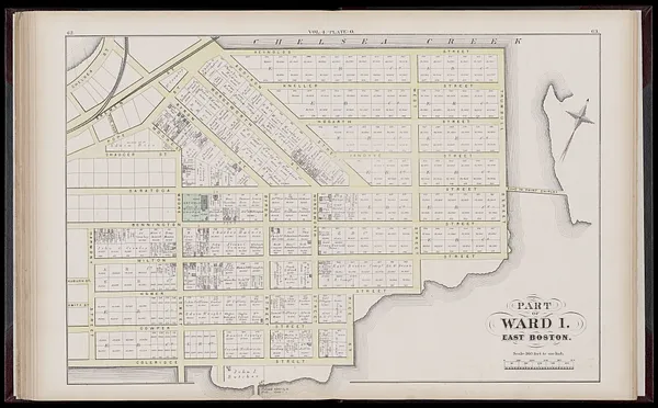 Atlas of the county of Suffolk, Massachusetts : vol. 4th including East Boston, city of Chelsea, Revere and Winthrop : from actual survey official records & private plans