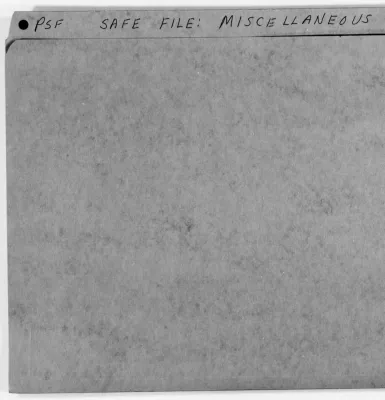 Miscellaneous