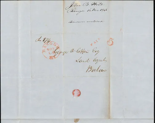 John B. Hill to George Coffin, 12 November 1846