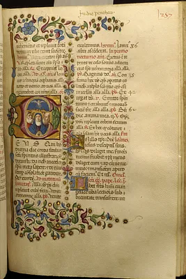 Leaf from Breviary