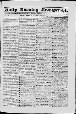 Daily Evening Transcript