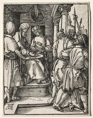 The Little Passion: Pilate Washing his Hands