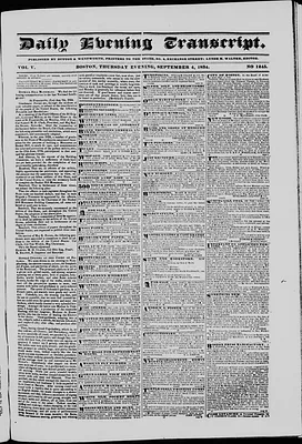 Daily Evening Transcript
