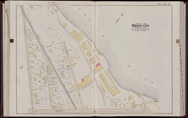 Atlas of the city of Boston, volume seven, Brighton, Mass.