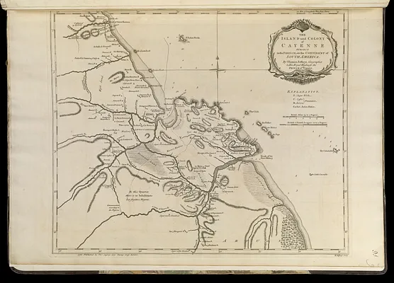 The island and colony of Cayenne subject to the French, on the continent of South America