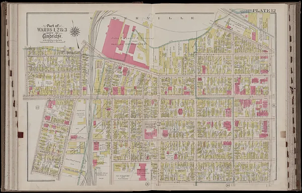 Atlas of the city of Cambridge, Massachusetts