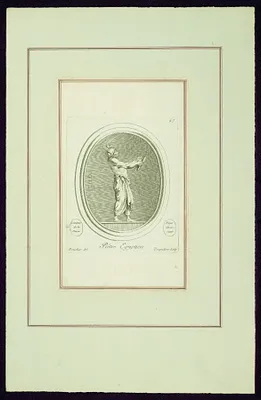 Egyptian Priest, from Madame de Pompadour's ""Suite of Prints""