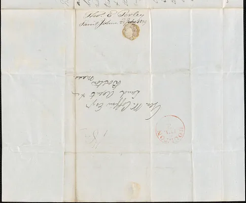 Thomas E. Perely to George W. Coffin, 22 June 1839
