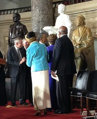 Unveiling of the Rosa Parks Statue at the Capitol Rotunda