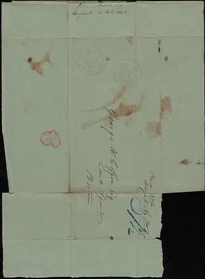 Levi Bradley to George Coffin, 24 February 1842