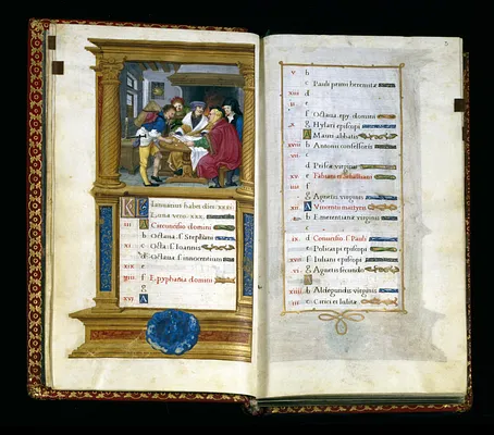 Leaf from Book of Hours