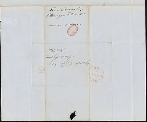 Levi Bradley to George Coffin, 3 November 1845