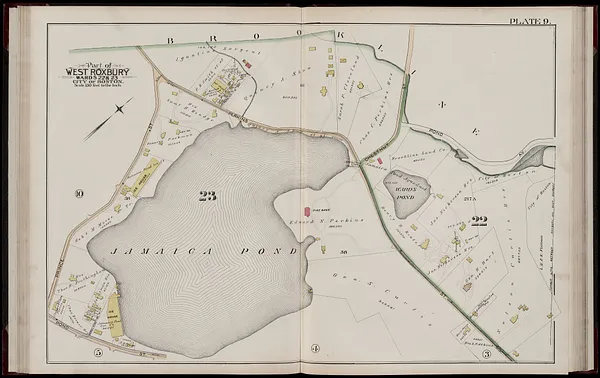 Atlas of the city of Boston, West Roxbury, Mass., volume six : from actual surveys and official plans
