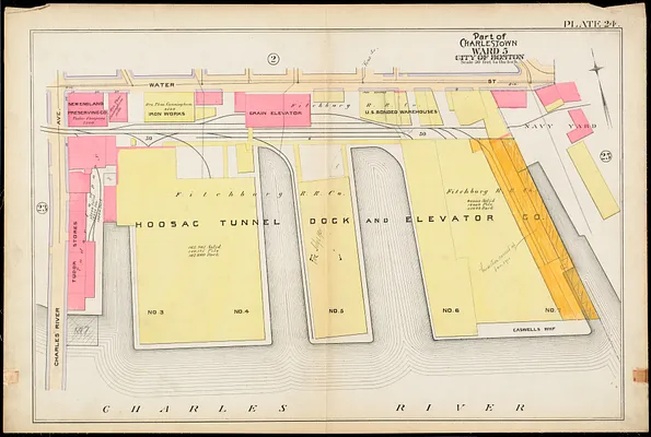 Atlas of the city of Boston : Charlestown