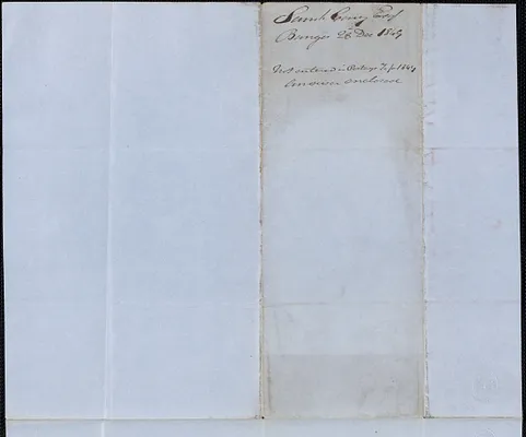 Samuel Cony to George Coffin, 28 December 1849