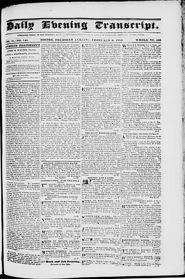 Daily Evening Transcript
