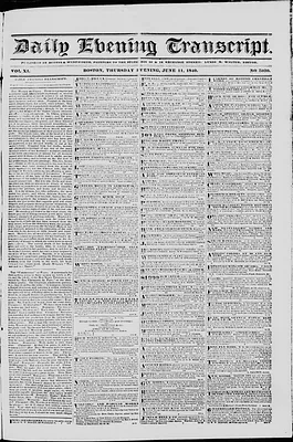 Daily Evening Transcript
