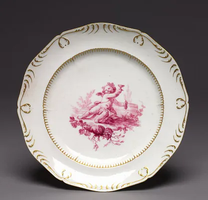Plate (Assiette à cordonnet)