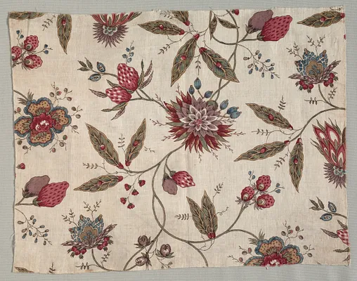 Fragment of Block Printed Cotton
