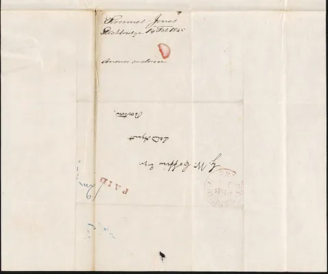 Samuel Jones to George Coffin, 14 February 1845