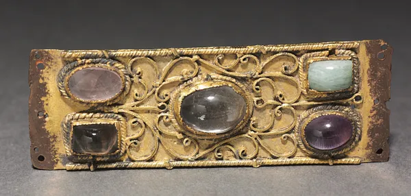 Decorative Plaque, Probably from a Reliquary Shrine
