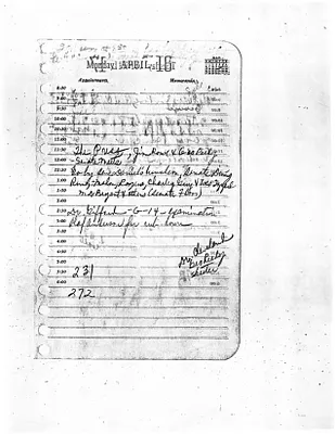 Lyndon Johnson's 1956 Desk Diary I, beginning 4/16/1956