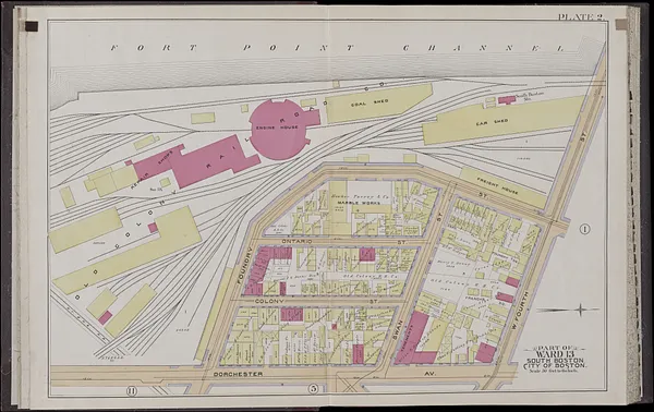 Atlas of the city of Boston, volume eight, South Boston, Mass.