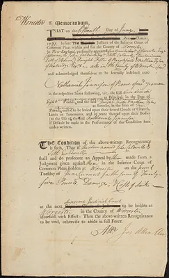 Recognizance