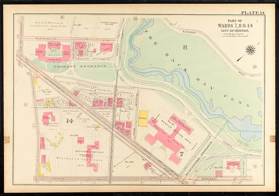 Atlas of the city of Boston, Roxbury