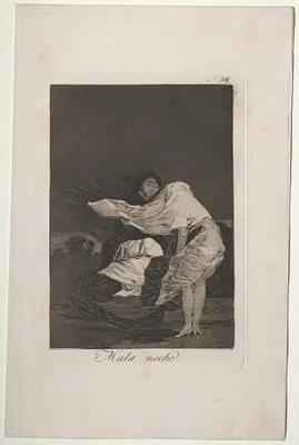 A Bad Night, Plate 36