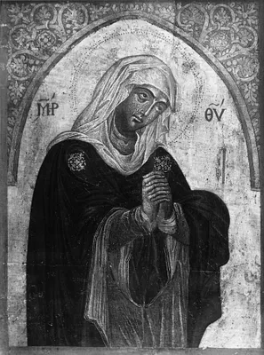 Lamenting Virgin Mary