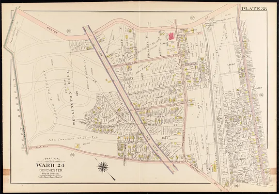 Atlas of the city of Boston, Dorchester, Mass.